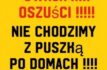 Uwaga oszuści! My nie chodzimy po domach!