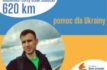 620 km niebiesko – żółtym szlakiem dla Ukrainy