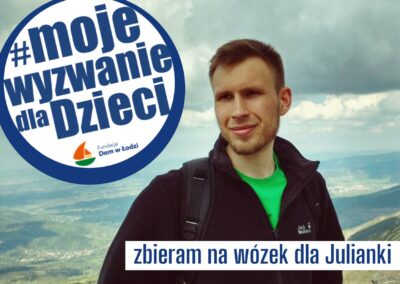 Piotr Witaszewski podejmuje wyzwanie dla naszych Dzieci