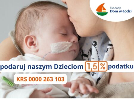 Podaruj 1,5% naszym Dzieciom