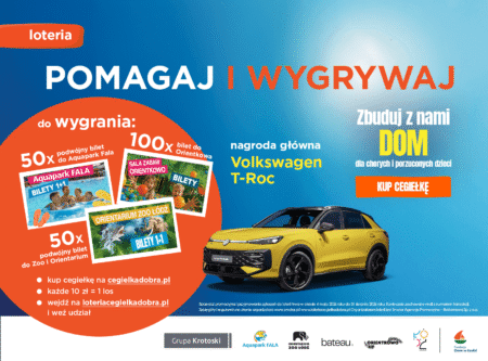 Kup cegiełkę i wygraj nagrodę! Zbuduj z nami Dom!